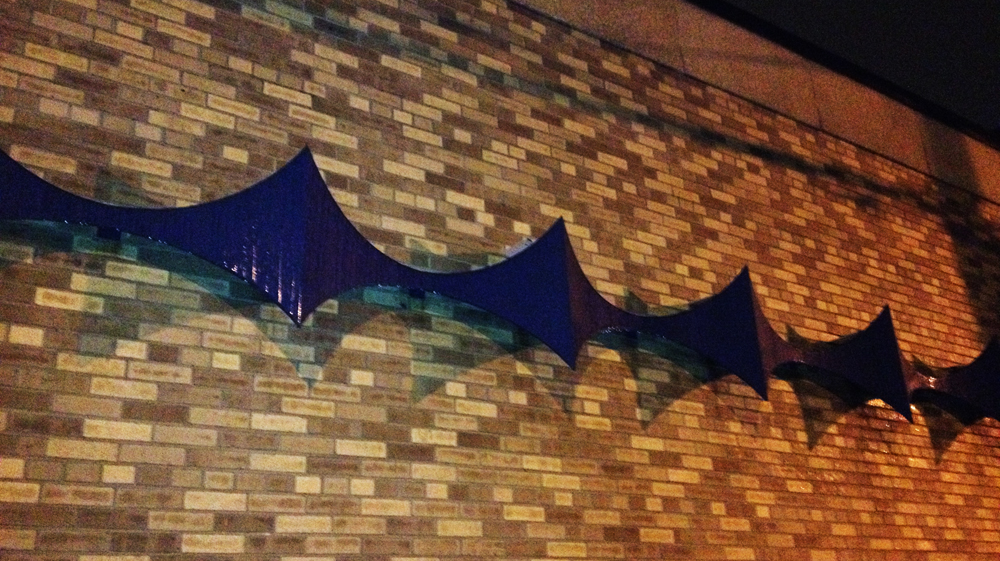 Modernist details along Montgomery St