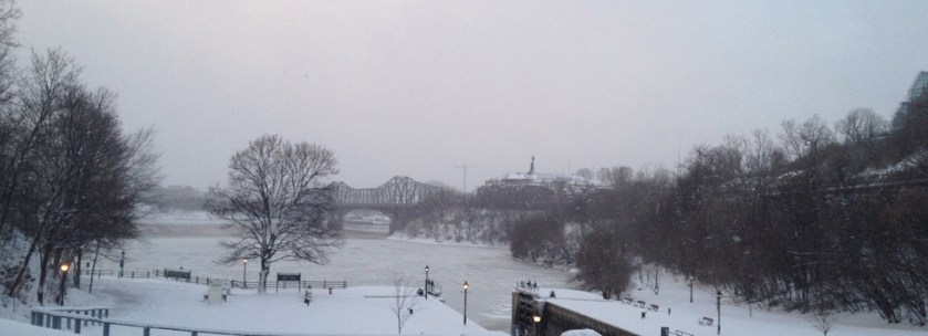 View towards Ottawa River