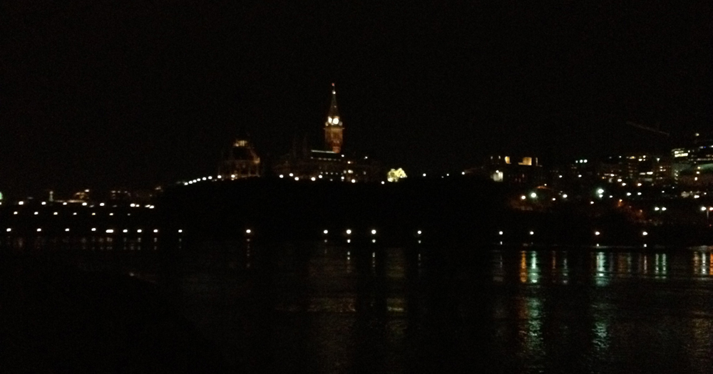 View of Hill from Gatineau