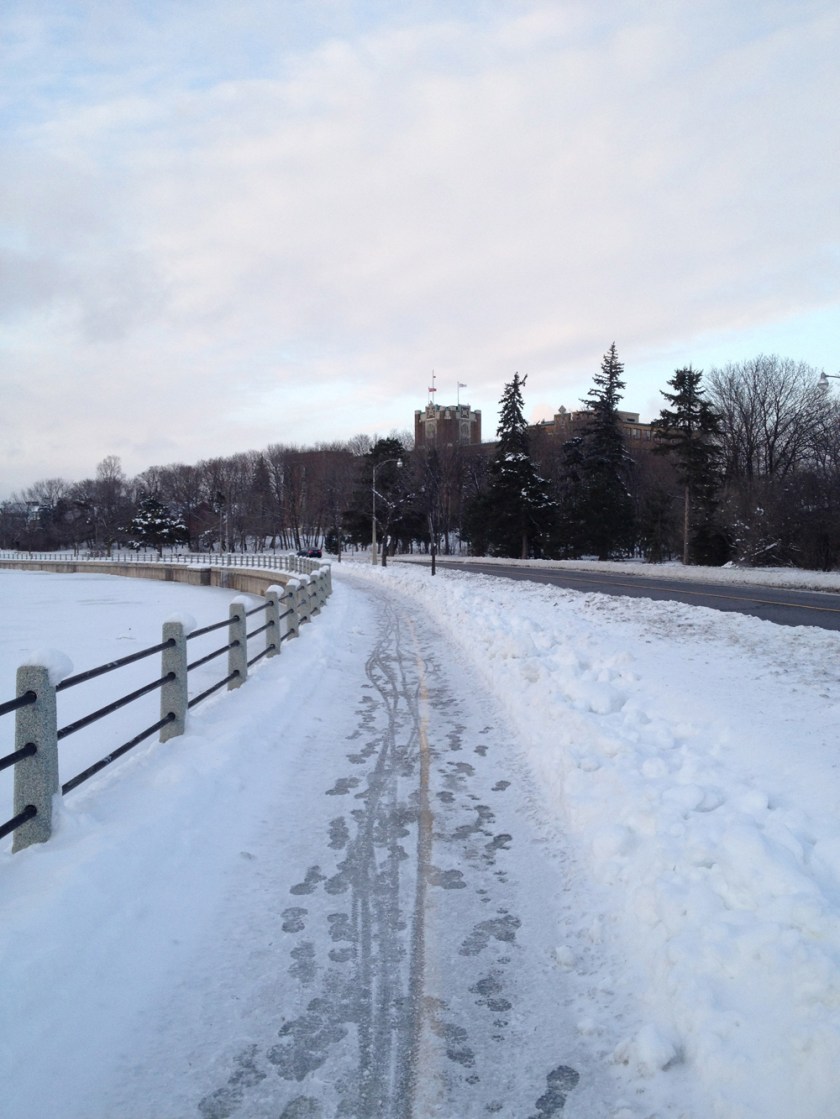 That's St Paul's University in the distance