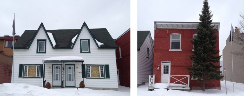 Doomed houses on St Andrew