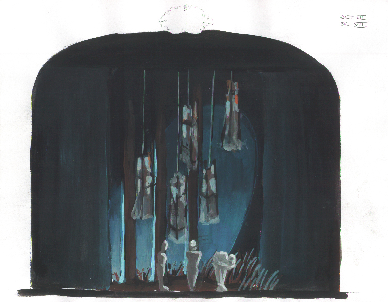 Spring Awakening graveyard scene