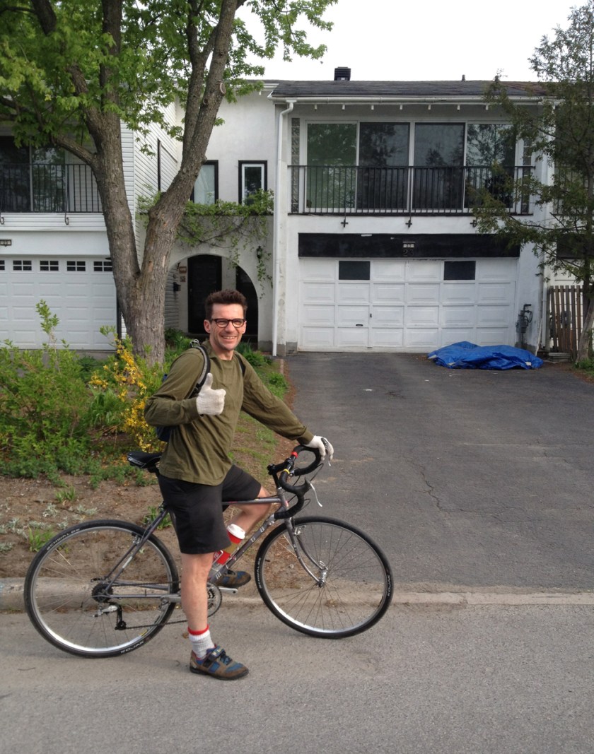 Pedro in his old 'hood