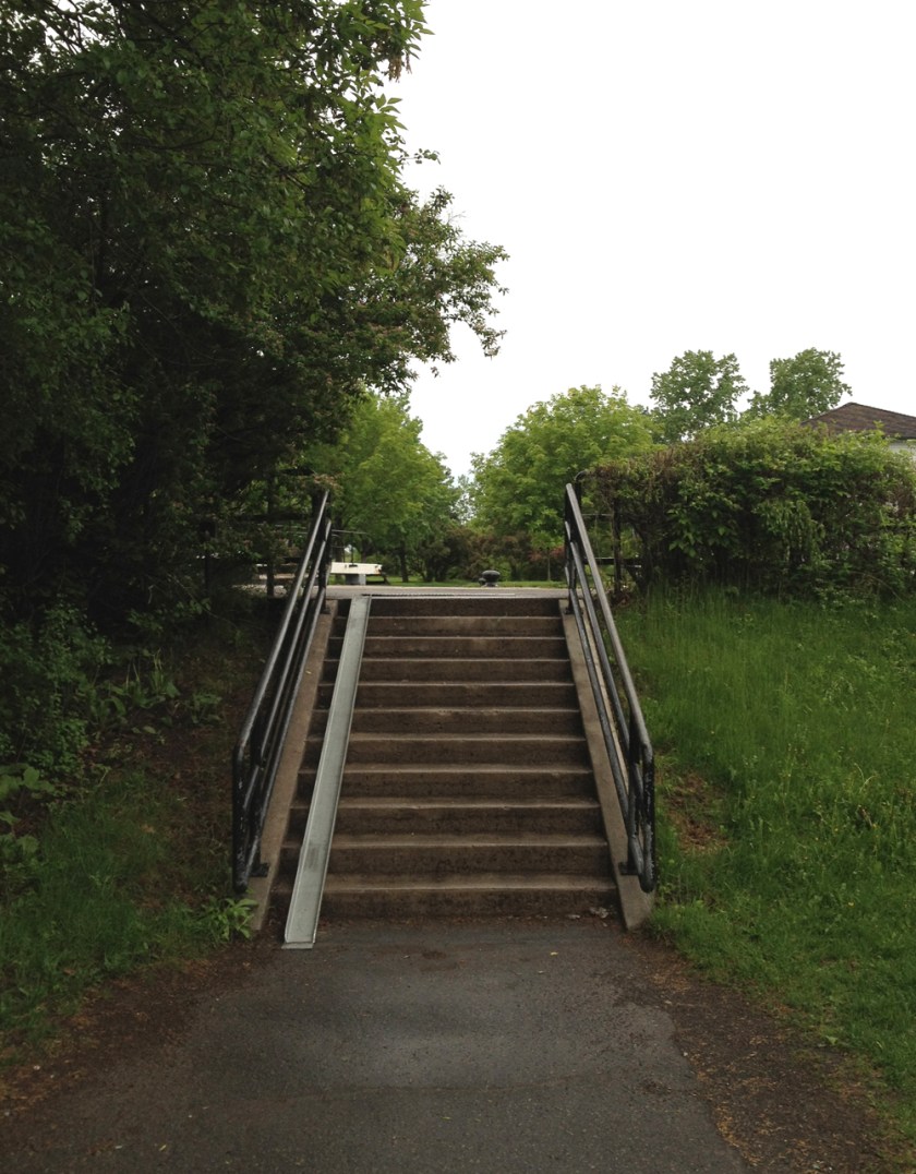 Ramp at Hartwell Locks