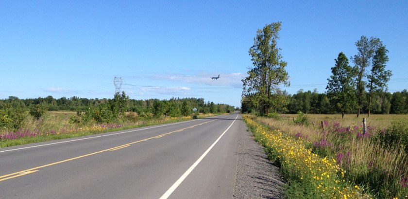 It's a bird! It's a plane!! It's Super.... no sorry, it's a plane.