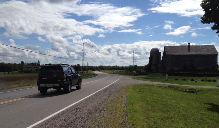 Heading down Route 12