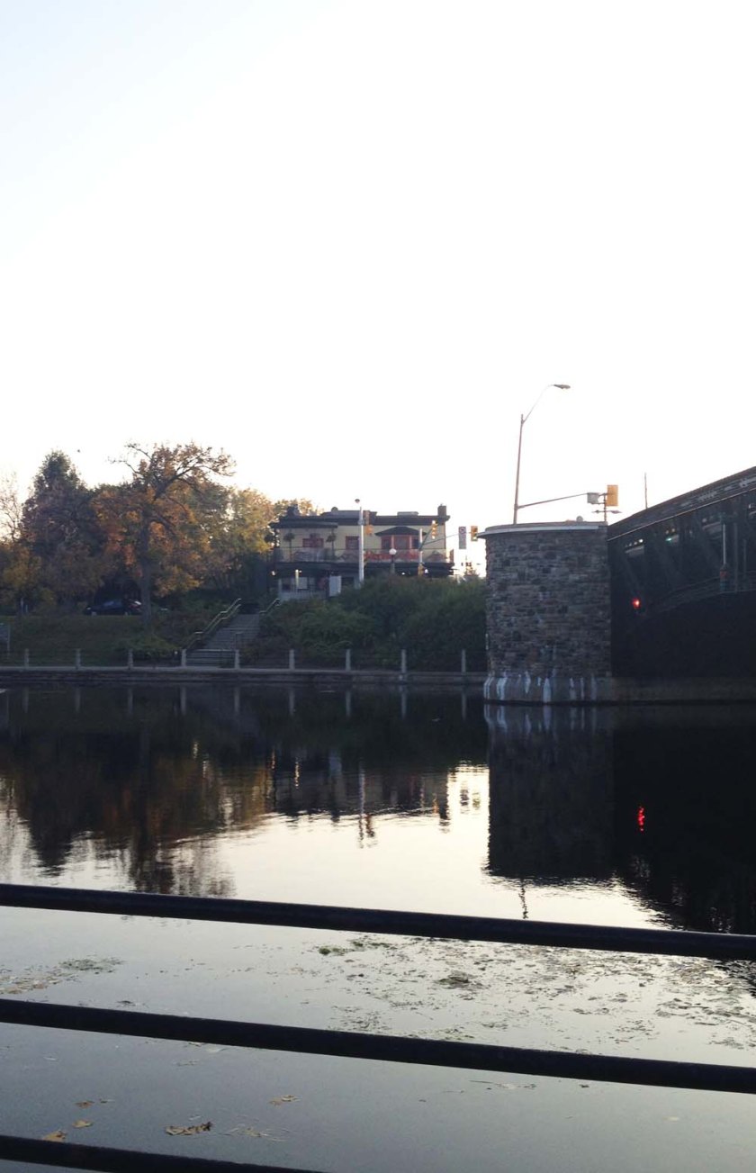 Looking across to where Black Cat Cafe used to be