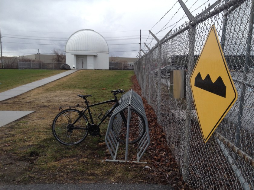 Museum is behind you. 