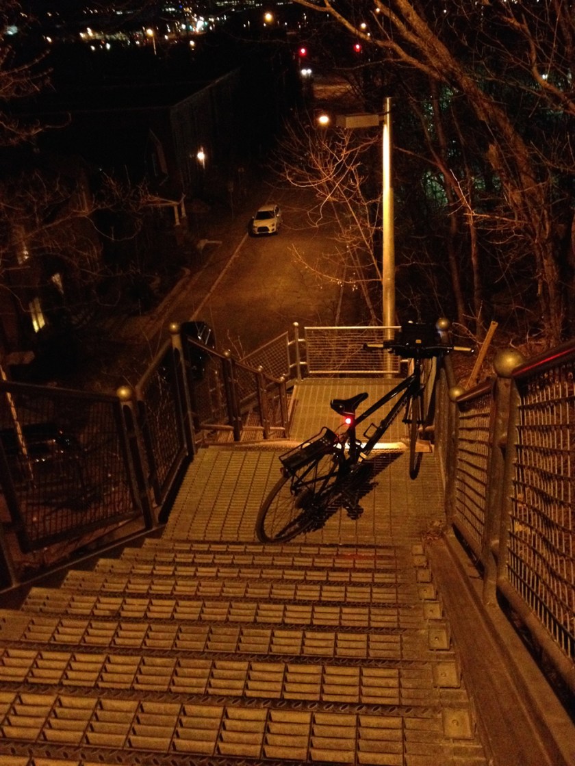 Empress Ave stairs down Nanny Goat Hill