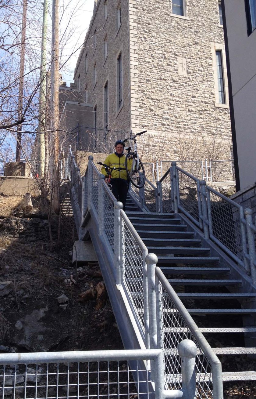 Stairs from upper to lower Primrose