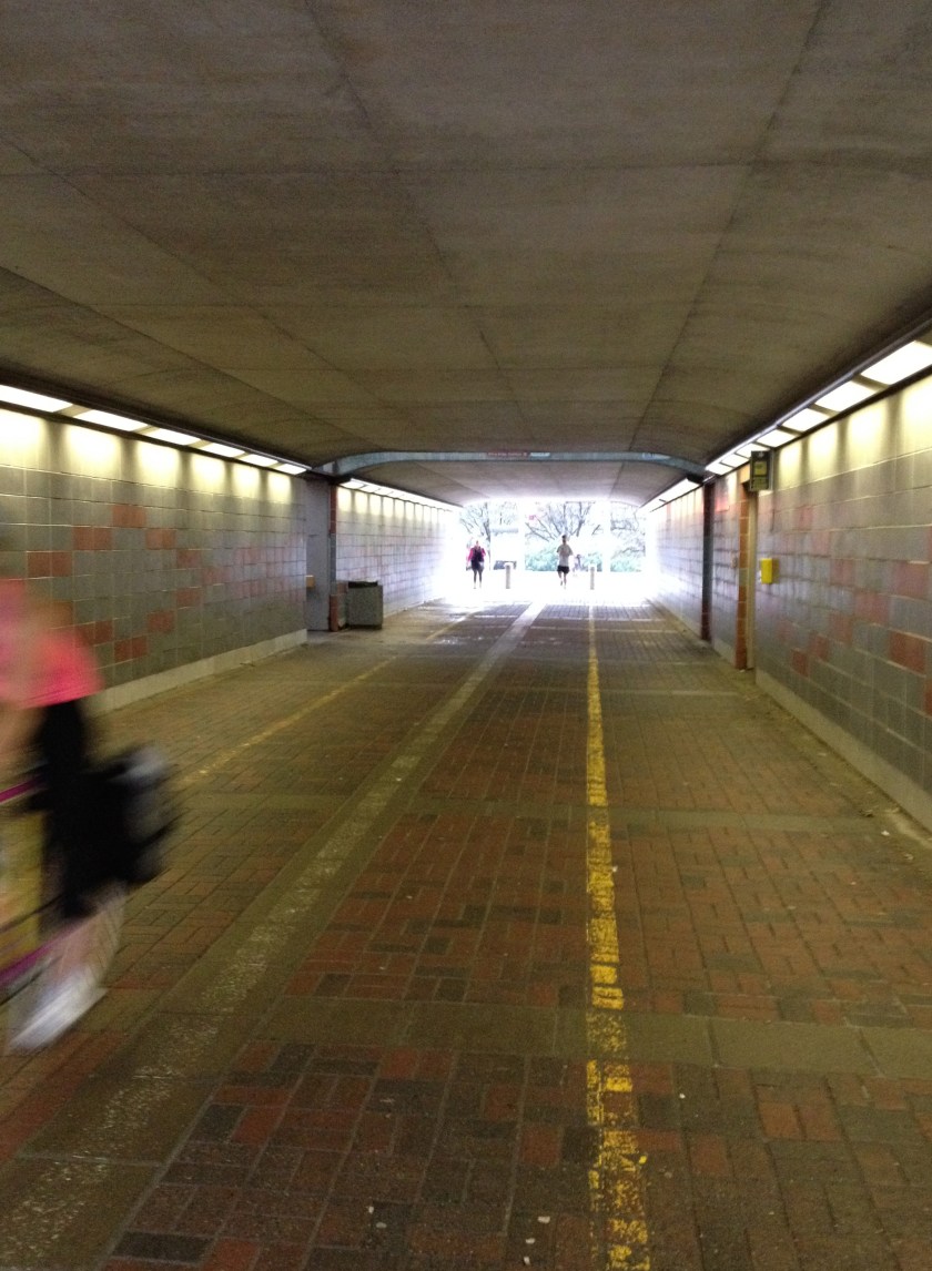 Pedestrian & bike Nicholas St underpass