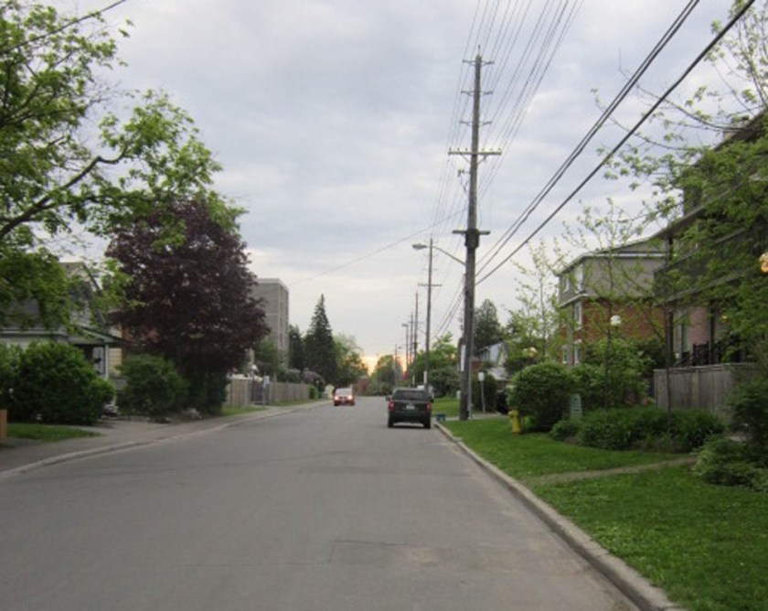 Presland Road - nice quiet street.