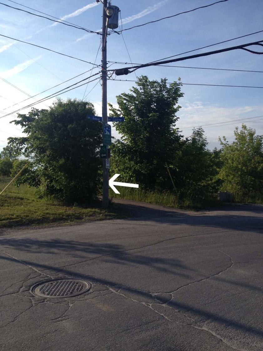 Path at the end of Belleau