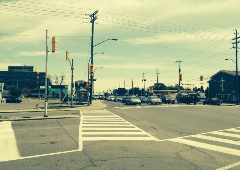 Corner of Merivale & Capilano