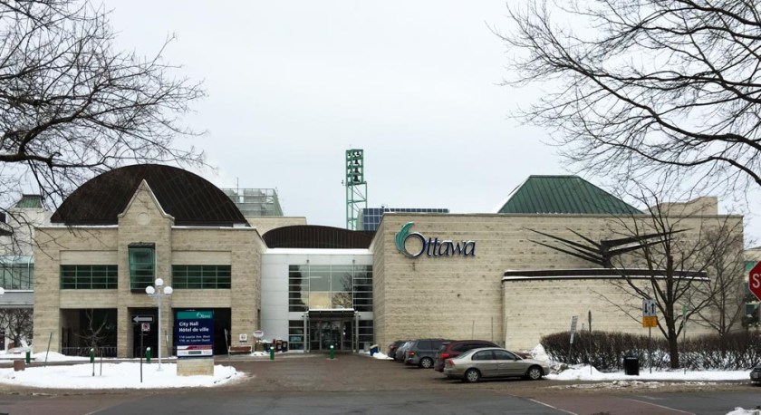 Ottawa City Hall south entrance