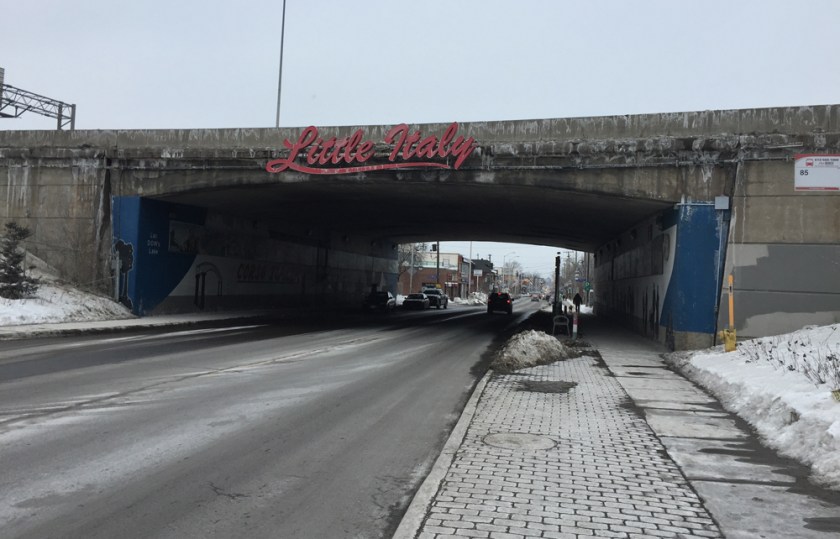 Preston St, from the south side of the Queensway