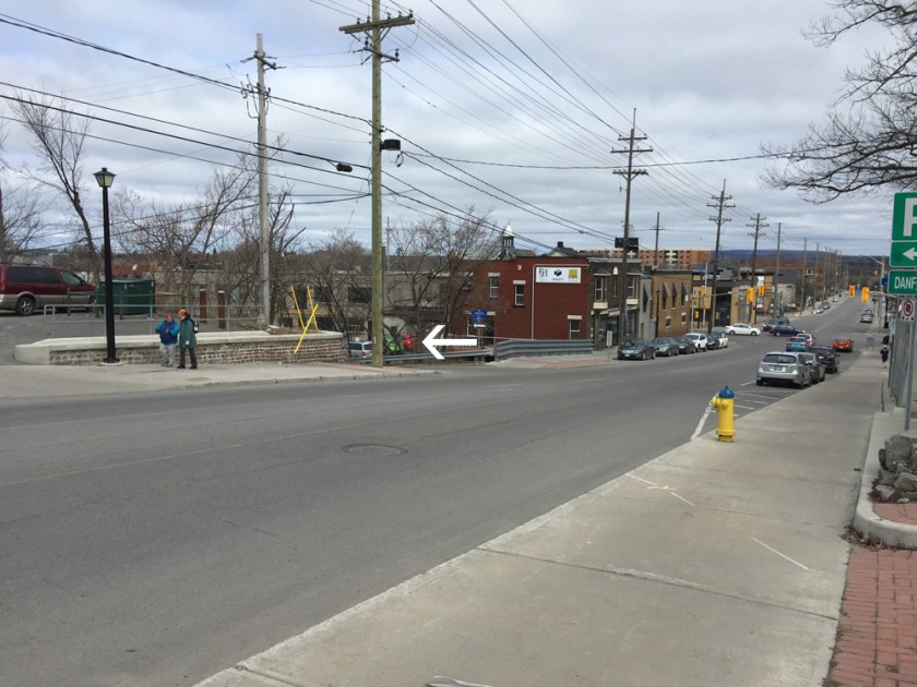 View from Byron and Chrichill over to Danforth