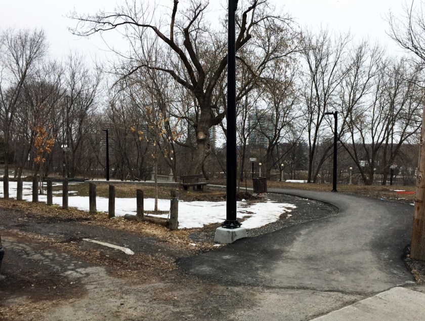 Path through Besserer Park