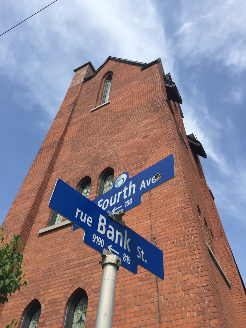 Start : Bank St & 4th Ave. in The Glebe