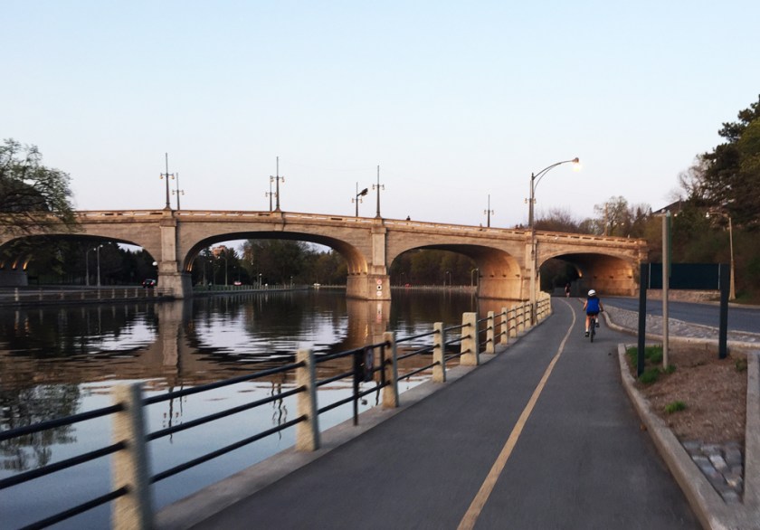 The Rideau Canal Eastern Pathway