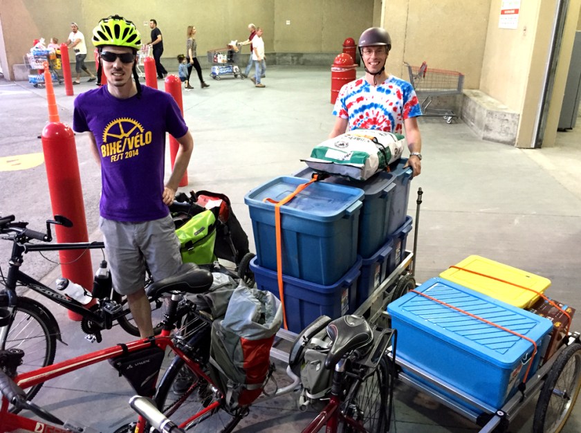 Loaded up & ready to head home