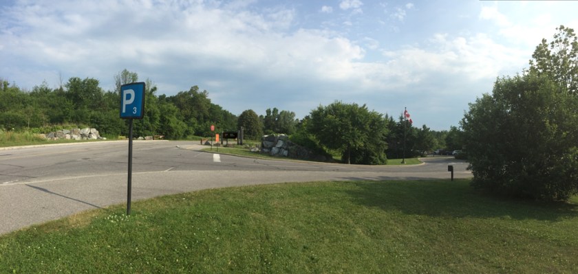 Southern entrance to Gatineau Park at P3