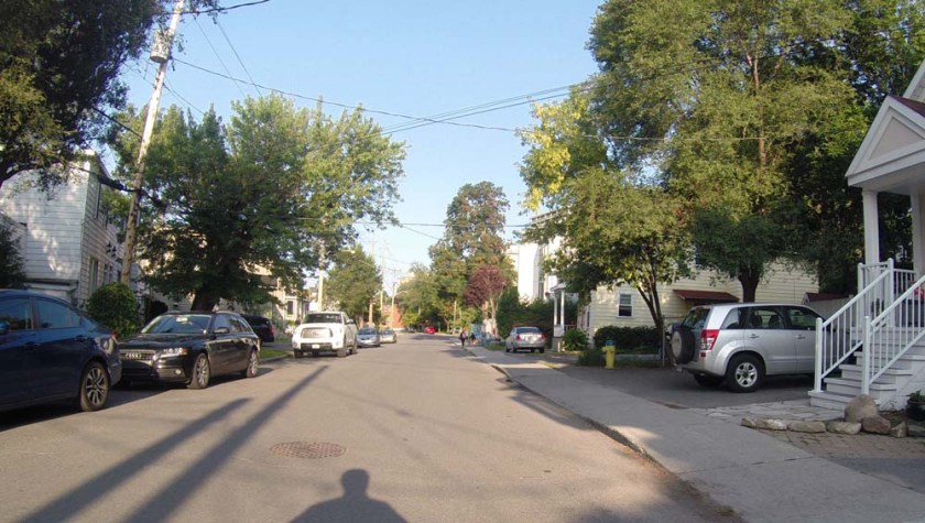 Riding through New Edinburgh