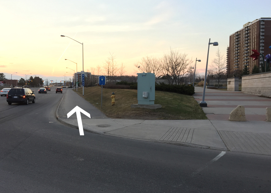 path beyond Riverside