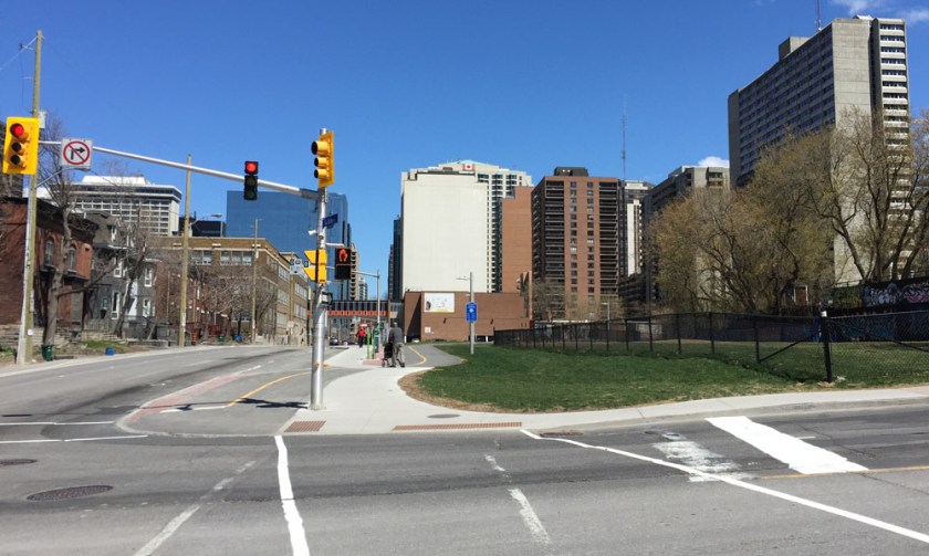 Bronson & Slater intersection