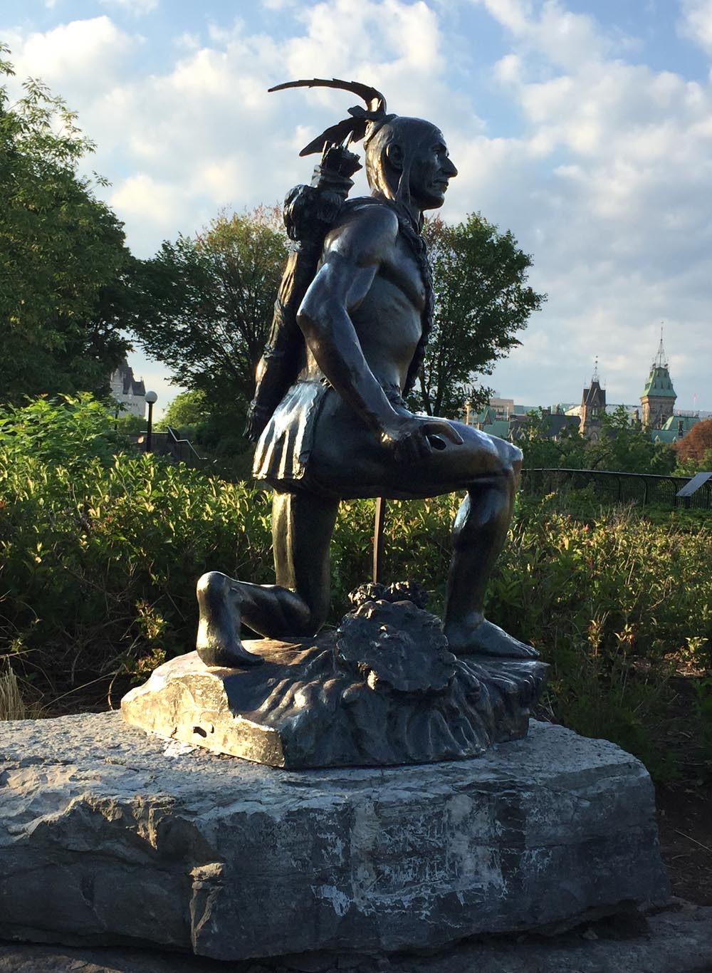 3rd stop - Anishinabe Scout